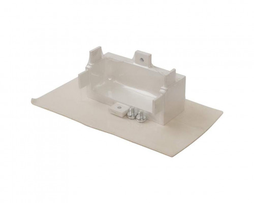 Угол 90° внутренний среднего профиля GOLA Alphalux, алюминий 1 шт.