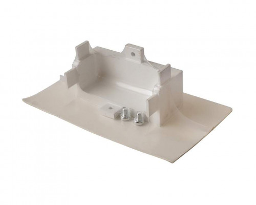 Угол 90° внутренний среднего профиля GOLA Alphalux, алюминий белый 1 шт.