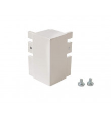 Угол 90° внутренний верхнего профиля GOLA Alphalux, алюминий белый 1 шт.