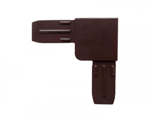 Уголок BAUSET ABS для профиля МС-БАЗА коричневый