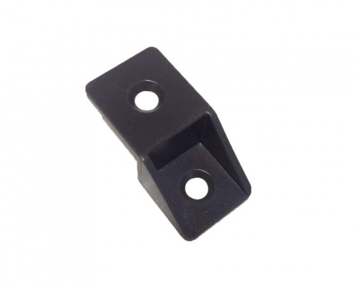 Уголок соединительный для задней стенки и дна широкого ящика Slimline, антрацит 1 шт.