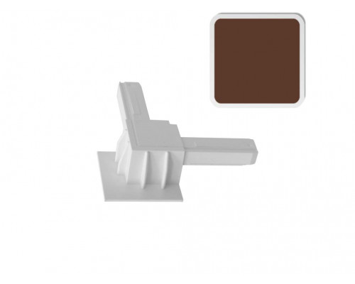 Уголок соединительный к профилю ВНУТРЕННЕМУ 27х10мм, кор