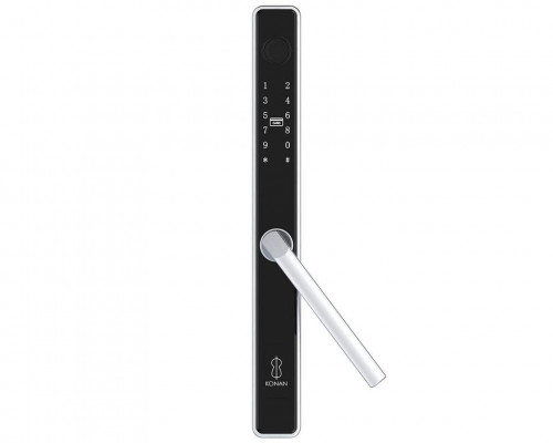 Умный электронный замок Konan Q1 MAX (с замком, нажимной гарнитур)