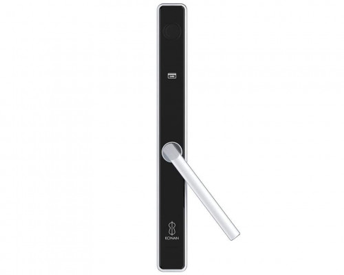 Умный электронный замок Konan Q1 MAX (с замком, нажимной гарнитур)