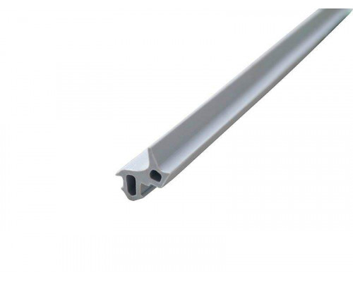 Уплотнитель S7349 совместим с профилем KBE 255 (стеклопак.), серый