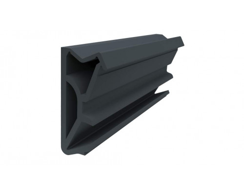 Уплотнитель для деревянных евроокон DEVENTER на фальц створки, ширина паза 4-5 мм, ТЭП, черный RAL 9004 цена за 1 метр