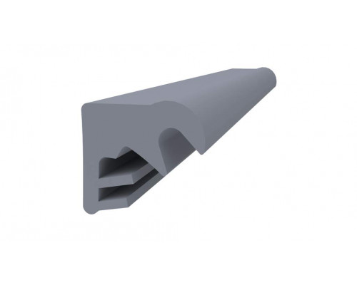 Уплотнитель для деревянных евроокон DEVENTER на наплав створки, ширина паза 3 мм, ТЭП, серый RAL 7040