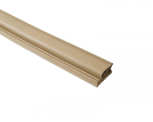 Уплотнитель для деревянных евроокон на наплав и фальц створки, ширина паза 3 мм, ТЭП, бежевый