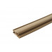 Уплотнитель для деревянных евроокон на наплав и фальц створки, ширина паза 3 мм, ТЭП, бежевый