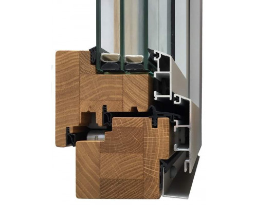 Уплотнитель для деревянных евроокон на наплав и фальц створки, ширина паза 3 мм, ТЭП, бежевый