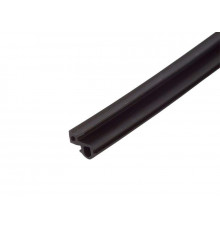 Уплотнитель совместим с профилем KBE (255) (стеклопакет), чёрный, "ELEMENTIS", ТЭП цена за 1 метр
