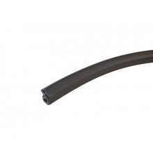Уплотнитель совместим с профилем VEKA 253 (рама, стеклопакет), чёрный, "ELEMENTIS", ТЭП цена за 1 метр