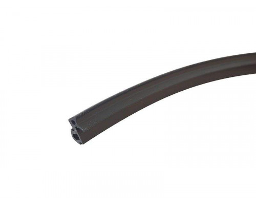 Уплотнитель совместим с профилем VEKA 253 (рама, стеклопакет), чёрный, "ELEMENTIS", ТЭП цена за 1 метр