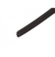 Уплотнитель совместим с профилем Rehau, Montblanc, (стеклопакет) черный