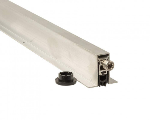 Уплотнитель пороговый, длина 420 мм, в паз 12x27х7,5 мм