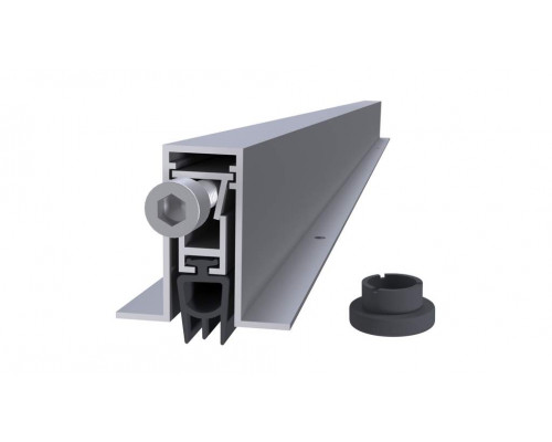 Уплотнитель пороговый, длина 620 мм, в паз 12x27х7,5 мм