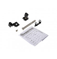 Усилитель петли пов-откидной до 160 кг, Европаз, черн. RAL9005 матов. 1 шт.