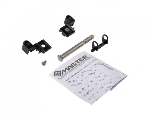 Усилитель петли пов-откидной до 160 кг, Европаз, черн. RAL9005 матов. 1 шт.