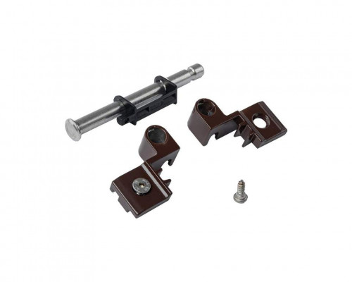 Усилитель петли пов-откидной до 160 кг, Европаз, корич. RAL8017 1 шт.