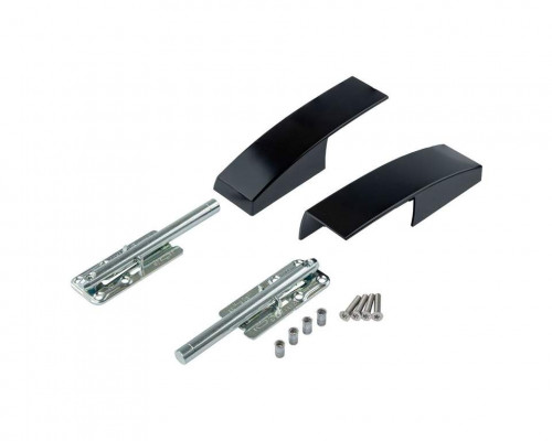 Усилители + торцевые накладки  Alu-HKS, цв. черный