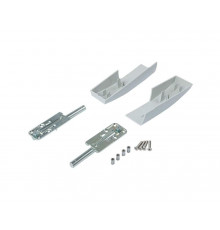 Усилители + торцевые накладки Alu-HKS, серый, 230518