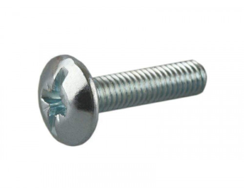 VC06 Винт с полукруглой шляпкой M6x25 мм, крест, сталь, цинк. покр. 1 шт.