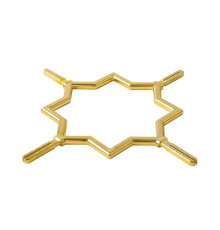 Вензель "Арабская звезда" Germanella золото