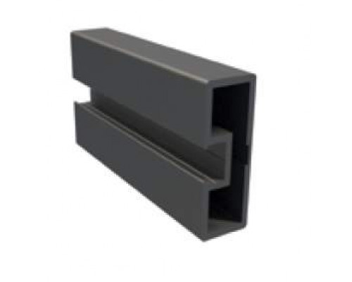 Вертикальный профиль для перегородок L-3000 мм, черный