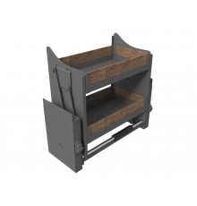 Выдвижная полка Lift-up Firmax DANA Wood в верхнюю базу 600 мм