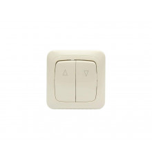 Выключатель KU/1 для приборов 220В нефиксируемый скрытого монтажа (для наружного  выписать дополнительно ROS9100)