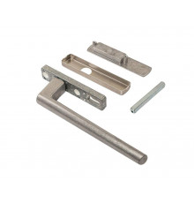 Внутренняя ручка + внешняя утопленная ручка для HS Portal, без PZ, без покрытия