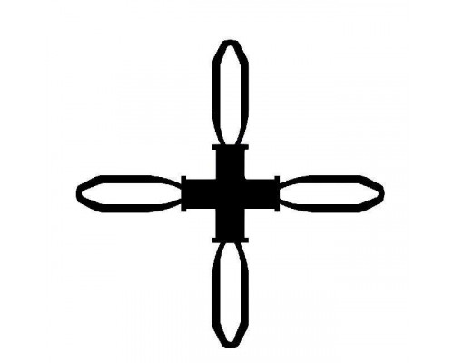 Крест вспомогательный под накладку Germanella