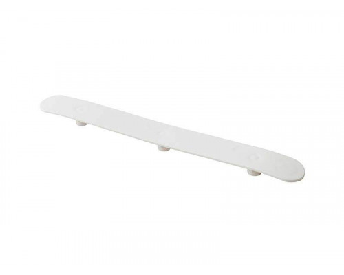 Заглушка декоративная для врезных петель, пластик, цвет белый RAL 9016 1 шт.