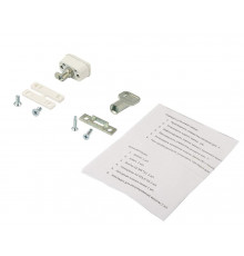 Замок блокировочный (детский) для алюминиевого окна, ELEMENTIS, белый RAL9016 1 шт.