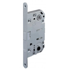 Замок магнитный WC 50x8x96x6 штульп овал 18 мм, хром матовый с ответной планкой W7 и винтами 1 шт.