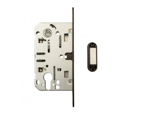 Замок магнитный ELEMENTIS с ответной планкой, 50x85x18, PZ, универсальный, черный