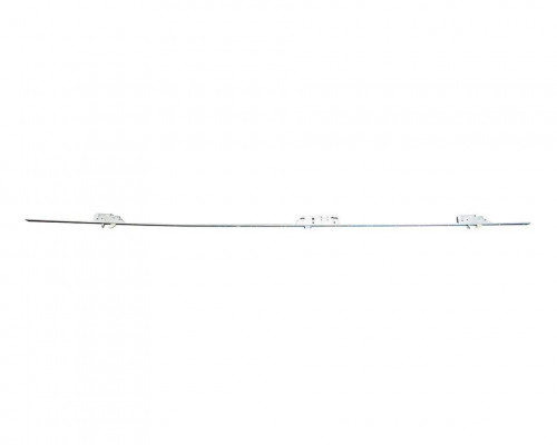 Замок многозапорный AS3600 2400/U24/35/92/8 с 3 фалевыми защелками и 2 крюками, оцинк.