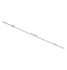 Замок многозапорный MAXBAR Compact, 2 доп. крюка №859 (от ручки, разд. штифт), 35-92-8 PZ, оцинк. U24-2170 1 шт.