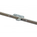 Замок многозапорный MAXBAR Compact, 2 доп. крюка №859 (от ручки, разд. штифт), 35-92-8 PZ, оцинк. U24-2170 1 шт.