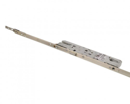 Замок многозапорный (балконный) B-TV MM без ригеля с 2 iS цапфами E92 PZ DM35 Цвет: серебро L=1.347 фикс.