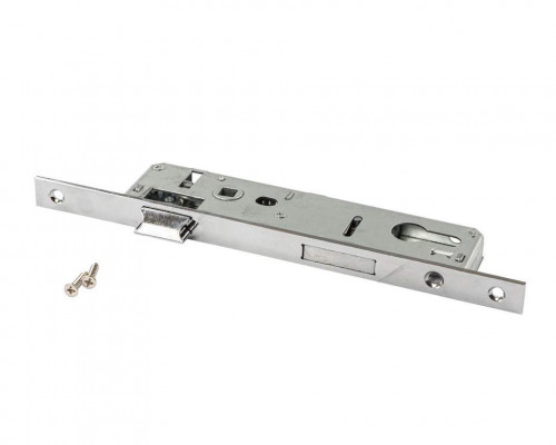 Замок однозапорный с ригелем и фалевой защёлкой, F16/25/92/8