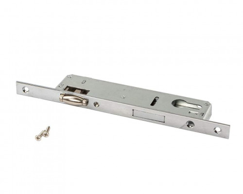 Замок однозапорный с ригелем и роликовой защёлкой, F16/25/92/8