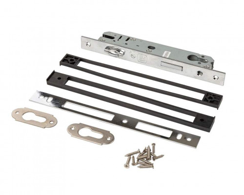 Замок с роликовой защелкой (ОП 2мм, НПЦ 2шт, Подкл. 5+7мм) 92-25-23-3