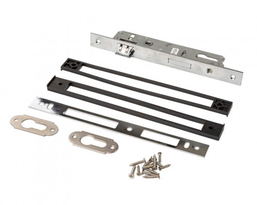 Замок с тихой фалевой защелкой (ОП 2мм, НПЦ 2шт, Подкл. 5+7мм) 85-20-23-3-8