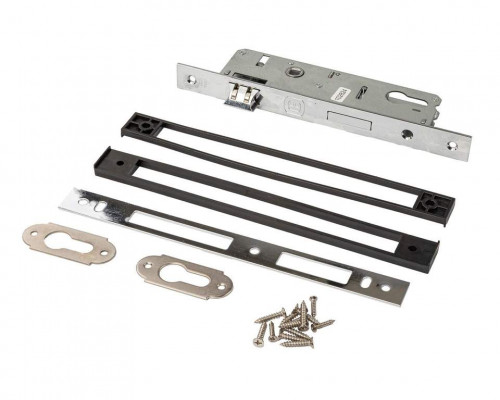 Замок с тихой фалевой защелкой (ОП 2мм, НПЦ 2шт, Подкл. 5+7мм) 85-35-23-3-8