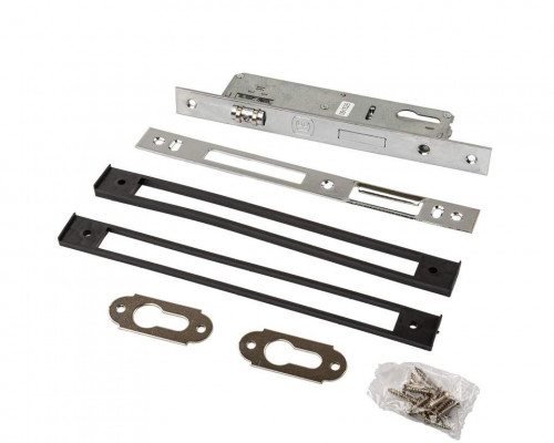 Замок с тихой роликовой защелкой (ОП 2мм, НПЦ 2шт, Подкл. 5+7мм) 85-30-23-3