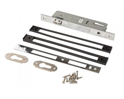 Замок с тихой роликовой защелкой (ОП 2мм, НПЦ 2шт, Подкл. 5+7мм) 85-35-23-3