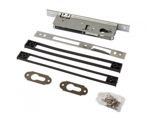 Замок с тихой роликовой защелкой (ОП 2мм, НПЦ 2шт, Подкл. 5+7мм) 85-35-23-3