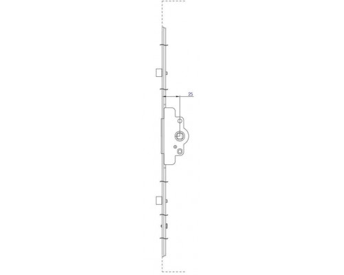 Запор осн.пов-отк. средний D 25 700-1200 (1цапфа) 1 шт. Запор осн.пов-отк. средний D 25 700-1200 (1цапфа) 1 шт.