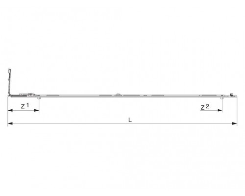 Запор средний ECO 1301-1500 мм, 2 VZ